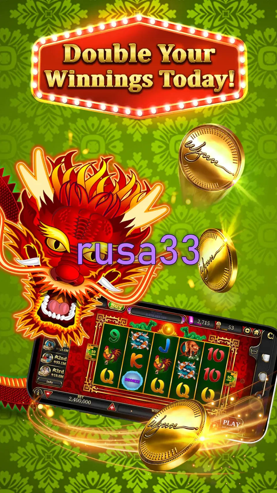rusa33 Tangkapan Layar - APK Resmi